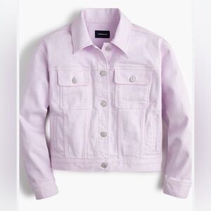 J.Crew Jeans Lavender / misty orchard Denim Jacket – Size Small